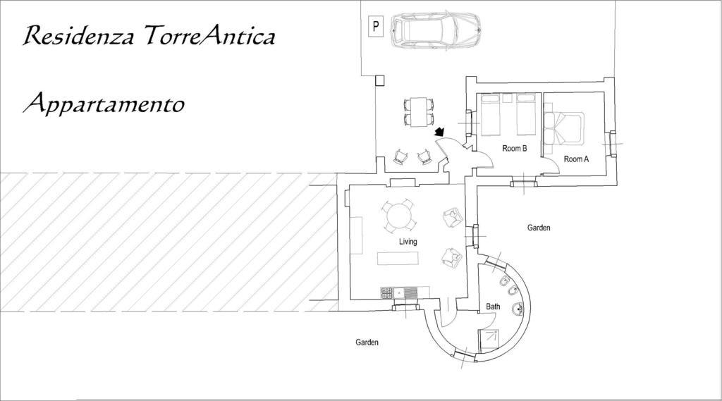 Ferienwohnung Residenza Torre Antica Sommacampagna Zimmer foto